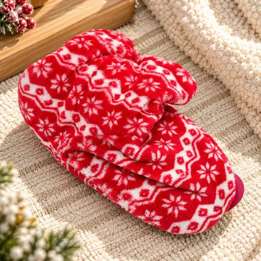 [COZS7] 360 COTTON SLIPPER SOCKS FLEECE 26CM