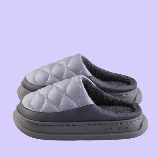 [WS5-4243] 360 COTTON SLIPPERS 42-43(41-42) DARK&LIGHT GREY