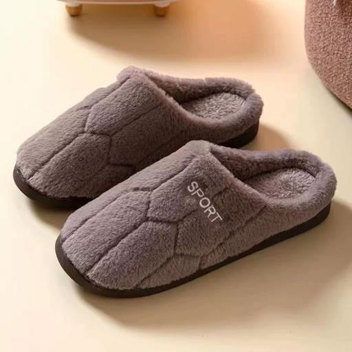 [WS23-4445] 360 COTTON SLIPPERS 44-45 COFFEE