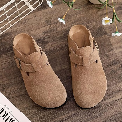 [MT-33SL36] 360 COTTON SLIPPERS ROUNDED TOES  WOMAN #36