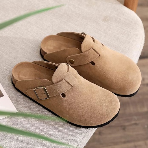 [MT-33SL41] 360 COTTON SLIPPERS ROUNDED TOES  WOMAN #41