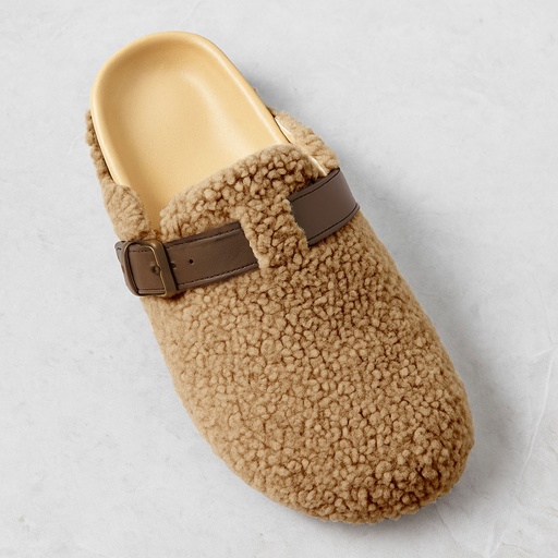 [MT-29SL36] 360 COTTON SLIPPERS WINTER WOMEN 36 BEIGE