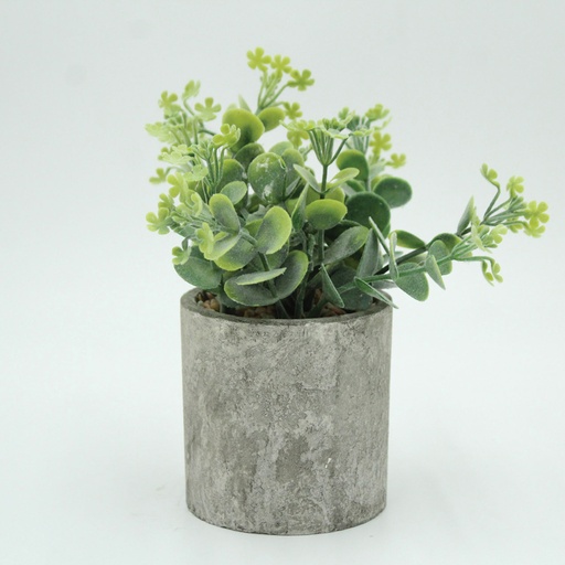 [FLOPOT3] 360 HOME ARTIFICIAL POTTED AZOLLA PLANT 8*21CM