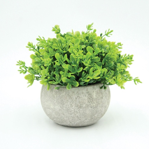 [FLOPOT6] 360 HOME ARTIFICIAL POTTED BONZAI PLANT 7*12CM