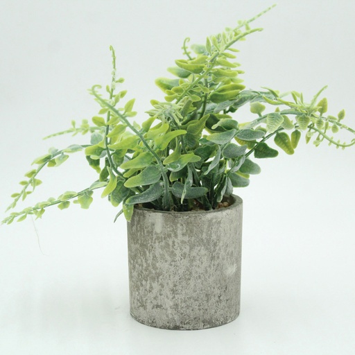 [FLOPOT4] 360 HOME ARTIFICIAL POTTED FERN PLANT 8*21CM