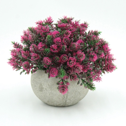 [FLOPOT11] 360 HOME ARTIFICIAL POTTED FUSCHIA BONZAI 7*12CM