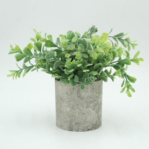 [FLOPOT5] 360 HOME ARTIFICIAL POTTED GRASS BUSH  PLANT 8*20C