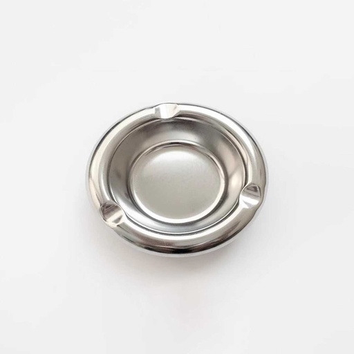 [KITSS38] 360 HOME ASHTRAY ROUND 12CM STAINLESS STEEL