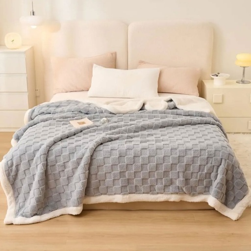 [BL-DOU] 360 HOME BLANKET 150*200CM DOUBLE LAYERS