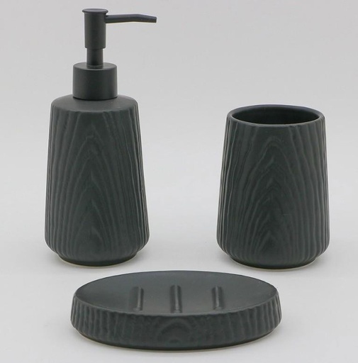 [SDS31] 360 HOME BOTTL+CUP+SOAP DISH BLACK+AIRCRAFT BOX