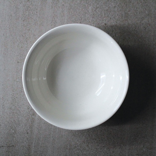 [CERPL3] 360 HOME BOWL CERAMIC WHITE ROUND GLOSSY