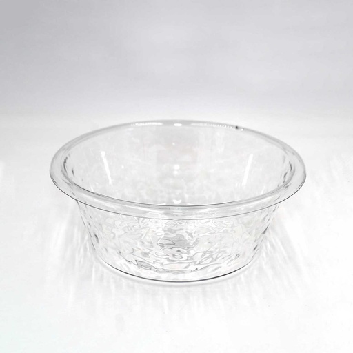 [ROBOW1] 360 HOME BOWL ROUND CLEAR 24.5*17*9.5CM PLASTIC