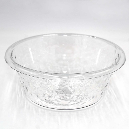 [ROBOW3] 360 HOME BOWL ROUND CLEAR 35.5*23.5*13CM PLASTIC