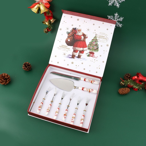 [CH25-PP18] 360 HOME CHRISTMAS FORKS 6PCS+KNIVES 2PCS