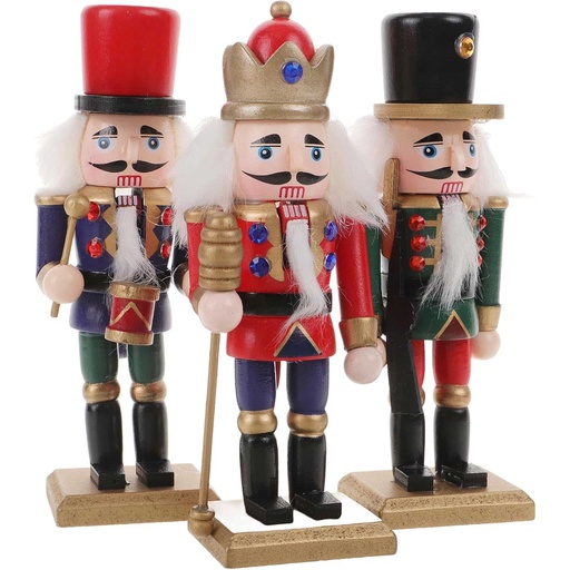 [NUTC-1] 360 HOME CHRISTMAS NUTCRACKER FIGURINE WOODEN