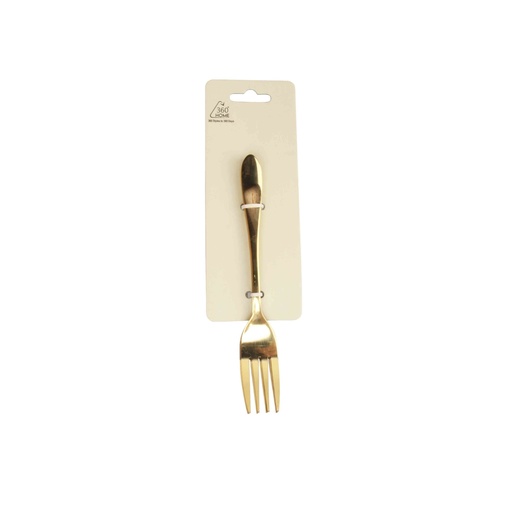 [CUT25-24] 360 HOME DESSERT FORKS SS430 TITANIUM GOLDEN 2.0MM