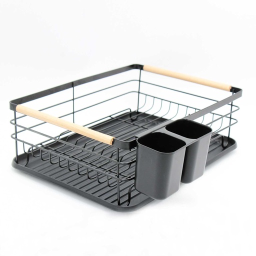 [DISHR12] 360 HOME DISH RACK  43*32*14.5CM PLASTIC