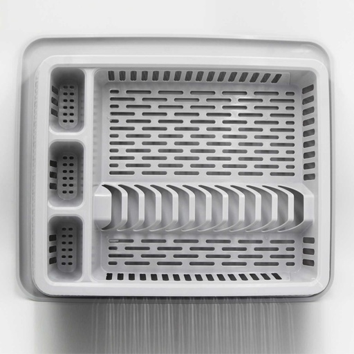 [DISHR10] 360 HOME DISH RACK  51*36.5*44CM PLASTIC