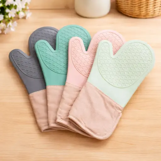 [SILIGLOV] 360 HOME KITCHEN GLOVES SILICONE PALM AREA