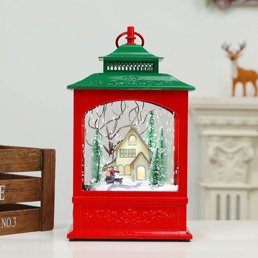 [CH25-LAN22] 360 HOME LANTERN CHRISTMAS 23*43.5*13CM
