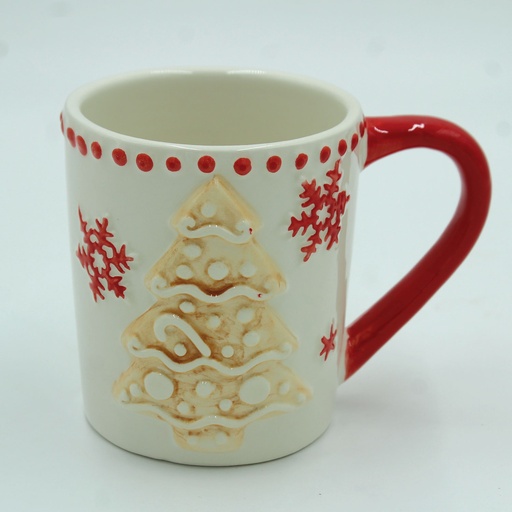 [C25DC3] 360 HOME MUG CERAMIC CHRISTMAS 13*9*10CM