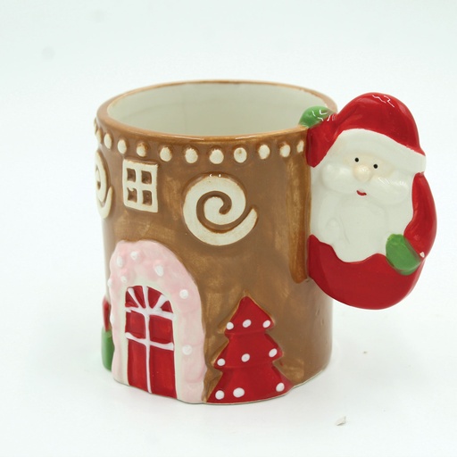 [C25DC4] 360 HOME MUG CERAMIC CHRISTMAS 13*9*11CM