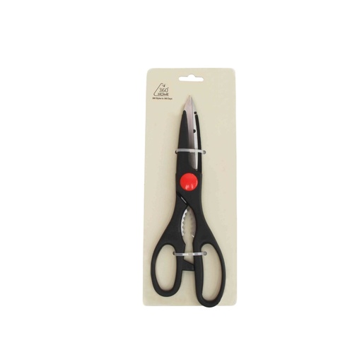 [CUT25-62] 360 HOME SCISSORS
SS2CR13 PP TIE CARD