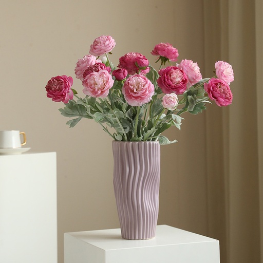 [VASE42-39] 360 HOME VASE CERAMIC MD14CM H29.5CM BD10CM