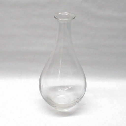 [VASE42-23] 360 HOME VASE GLASS 7.5*15CM CLEAR