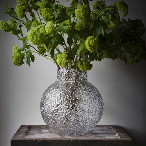 [VASE42-102] 360 HOME VASE GLASS CLEAR 21*22