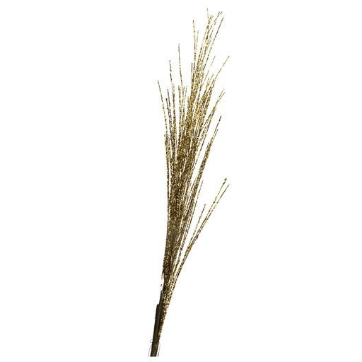 [RS1Z1514L] 360 HOME CHRISTMAS DECORATION L:76CM FLEXIBLE PAMPAS GRASS GOLD