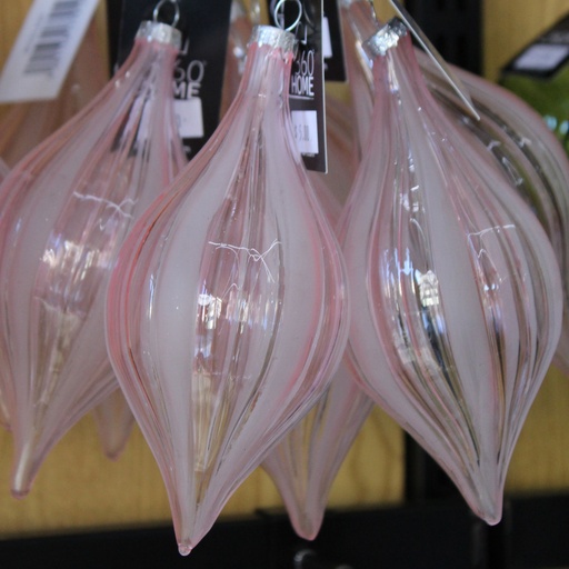 [BOGLA20] 360 HOME CHRISTMAS DECORATION 7*7*15CM ORNAMENT PINK HANGING