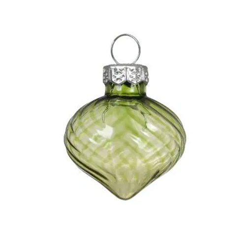 [BOGLA5] 360 HOME CHRISTMAS DECORATION 8*8*8CM ORNAMENT LIGHT GREEN  HANGING
