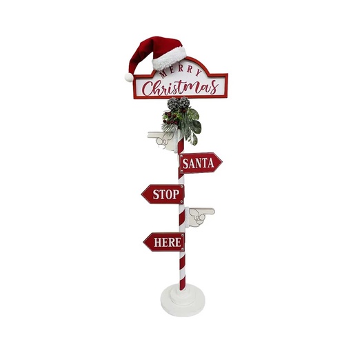 [CHSUN17] 360 HOME CHRISTMAS DECORATION 11.42*6.34*33.46"H WOODEN STANDING 