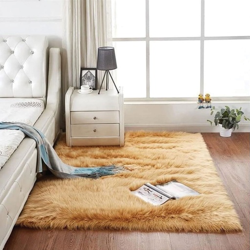 [FOMA-B1] 360 HOME FLOOR MAT RECTANGULAR BEIGE 60*120CM