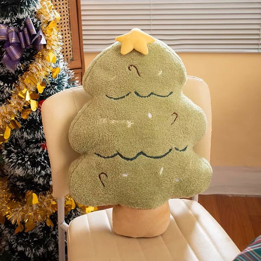 [SDGZ-23] 360 HOME PILLOW CHRISTMAS 55CM TREE SHAPE LIGHT GREEN