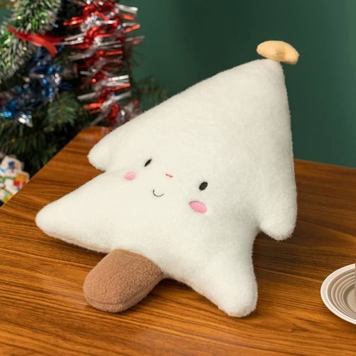 [SDGZ-26] 360 HOME PILLOW CHRISTMAS 45CM TREE SHAPE  WHITE