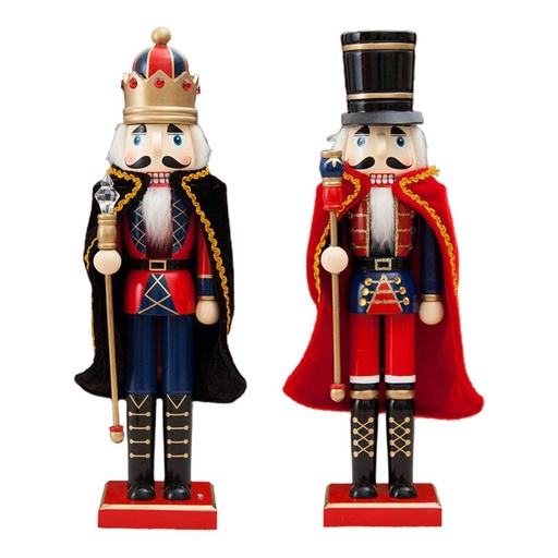 [NUTC-20] 360 HOME CHRISTMAS NUTCRACKER DOLL CLASSIC 9*8*38CM FESTIVE COLORS 