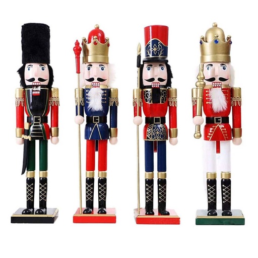 [NUTC-28] 360 HOME CHRISTMAS NUTCRACKER DOLL 16*13*61CM CLASSIC KING STYLE 