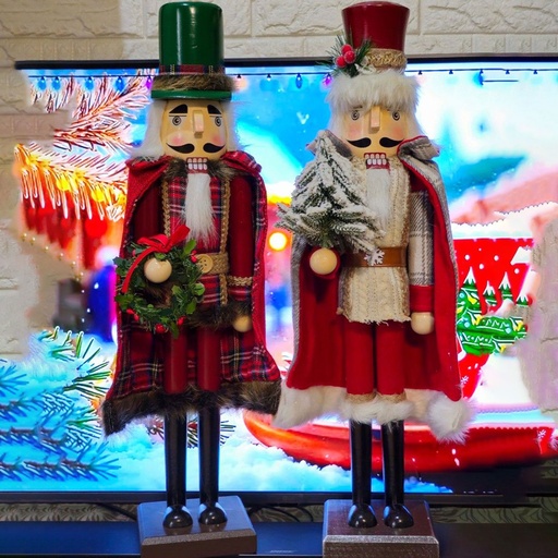 [NUTC-30] 360 HOME CHRISTMAS NUTCRACKER 17*17*90CM CHEERFUL COLORS 