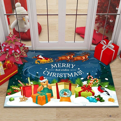 [CHESS25] 360 HOME CHRISTMAS CARPET WELCOME 60*90CM CHEER WELCOME
