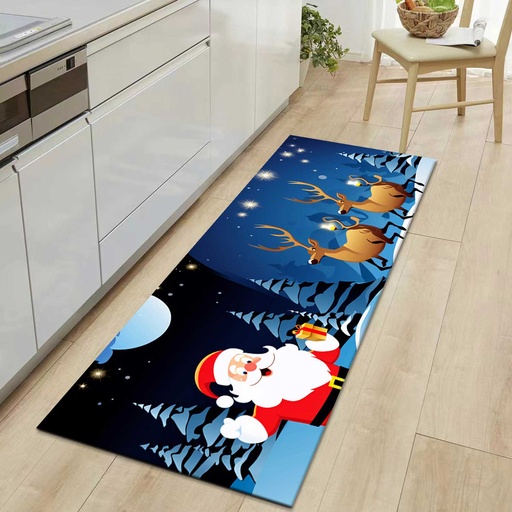 [CHESS32] 360 HOME CHRISTMAS CARPET WELCOME 60*90CM MERRY MOMENT KITCHEN MAT
