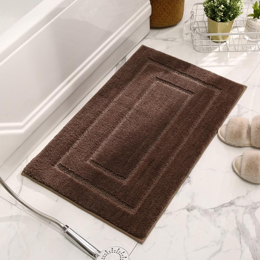 [BMAT48-19] 360 HOME BATHROOM RUG SUNBEAR 50*80CM MICROFIBER POLYESTER FIBER+TPR BACKING 