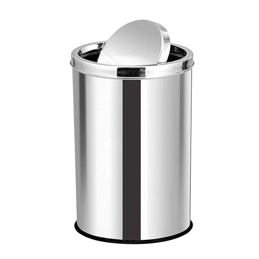[SSB20L-2] 360 HOME TRASH CAN FLIP 23*50CM/20L STAINLESS STEEL