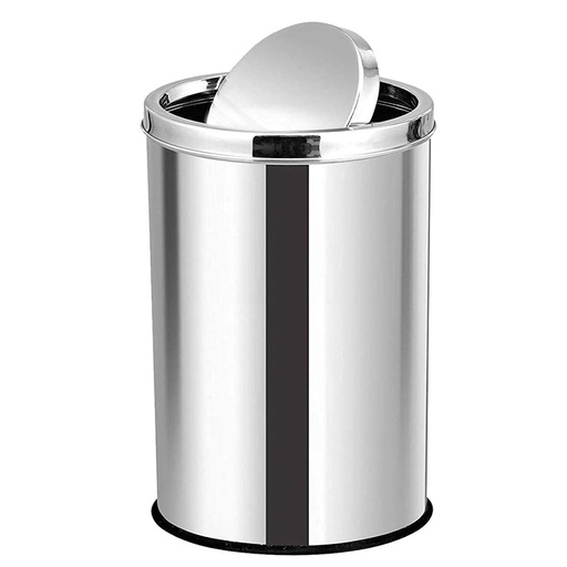 [SSB24L-2] 360 HOME TRASH CAN FLIP 23*60CM/24L STAINLESS STEEL