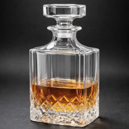 [DI2SO-12] 360 HOME LIQUOR DECANTER TOP : 30MM BASE : 90MM H : 223MM 750ML