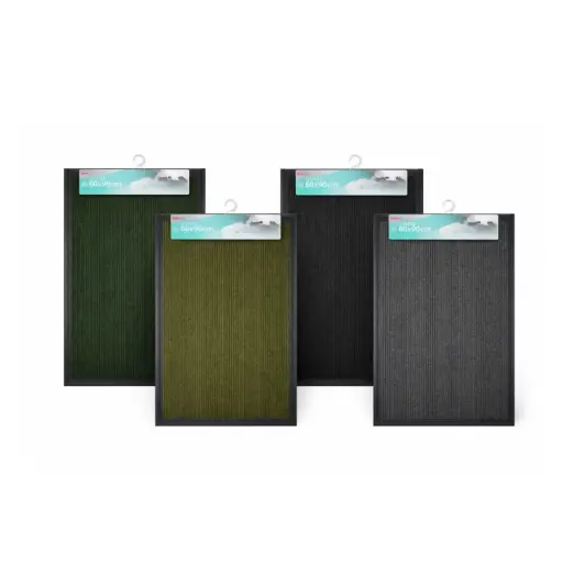 [BATH1] 360 HOME FLOORMAT 60*90 MULTICOLOR PLAIN