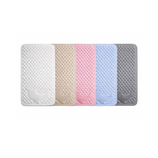 [BATH8] 360 HOME BATHROOM MAT 44X75CM MULTICOLOR DOLPHIN+BUBBLES SURFACE