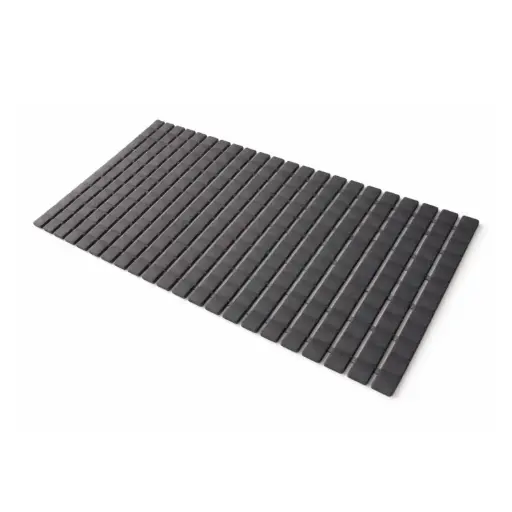 [BATH11] 360 HOME BATHROOM MAT 40*70 BLACK STRIPES