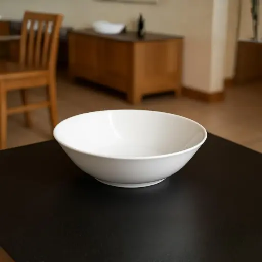 [CERBOW3-B] 360 HOME 10 BUCKET BOWL-25.2 WHITE CERAMIC 39*27*27CM 